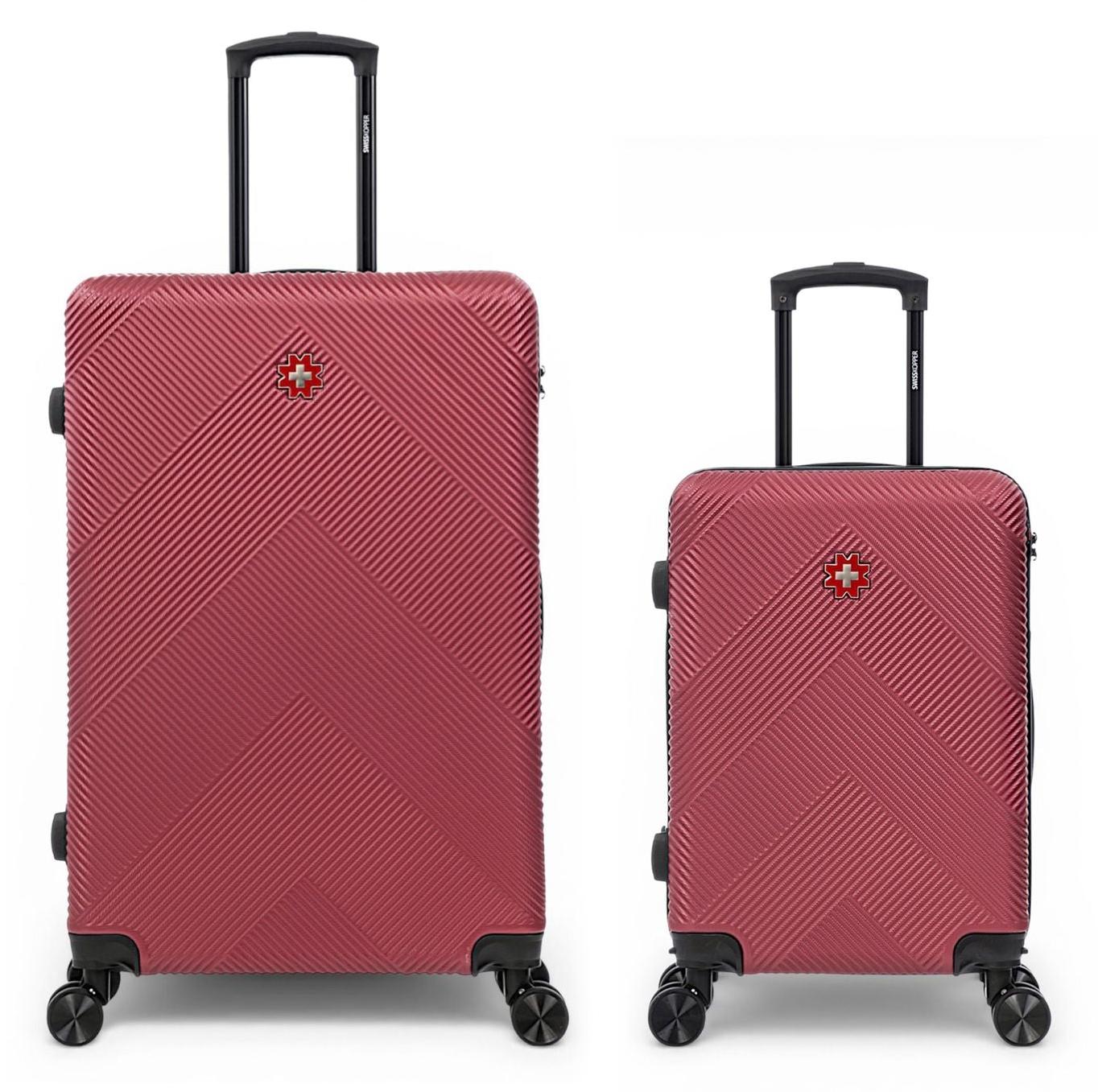 2er-Set aus einem großen Hartschalenkoffer und einem Handgepäckkoffer von OLTEN