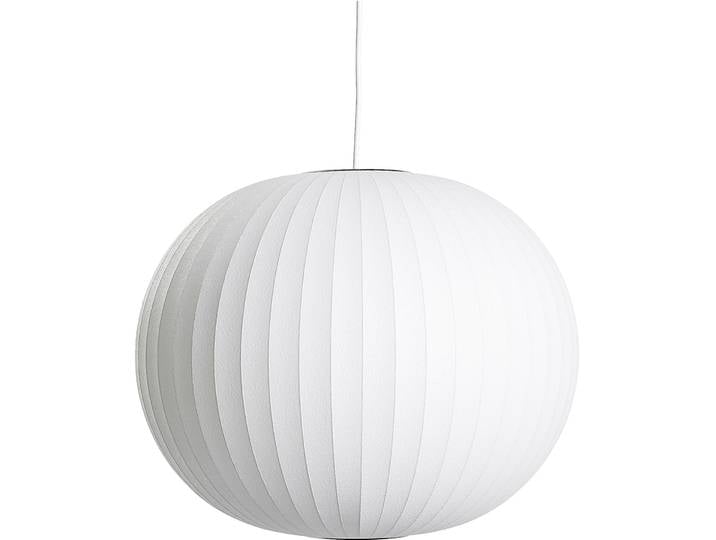 HAY Designer-Pendellampe Nelson Ball offwhite Polymer B 48 cm