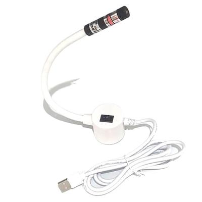 DC5V LED-Nähpositionsleuchte, USB-betrieben, Punkt-/Linien-/Kreuz-Infrarot-Arbeitslampe, magnetisch für Drehbank