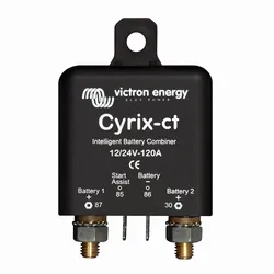 Victron Batteriekoppler Set Cyrix-ct 12V/24V-120A mit Anschlusskomponenten