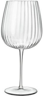 Luigi Bormioli Optica 18.5 Ounce Burgundy Red Wine Glass, Set of 4 - 25.25 ounce