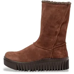 Art für Damen. 1151111FQ003_012 Lederstiefeletten 1511 braun (40), Wohnung, Reißverschluss, Lässig