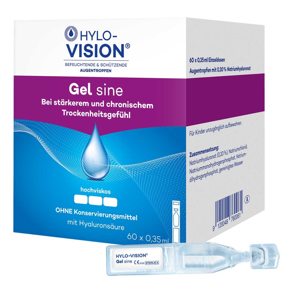 OmniVision GmbH Hylo-Vision Gel Sine Einzeldosispipetten 04522014