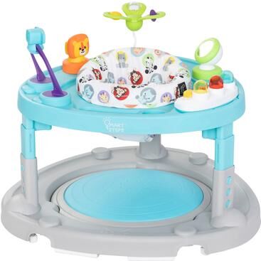 Smart Steps Bounce N' Glide 3-in-1 Activity Center Walker, Jungle Life