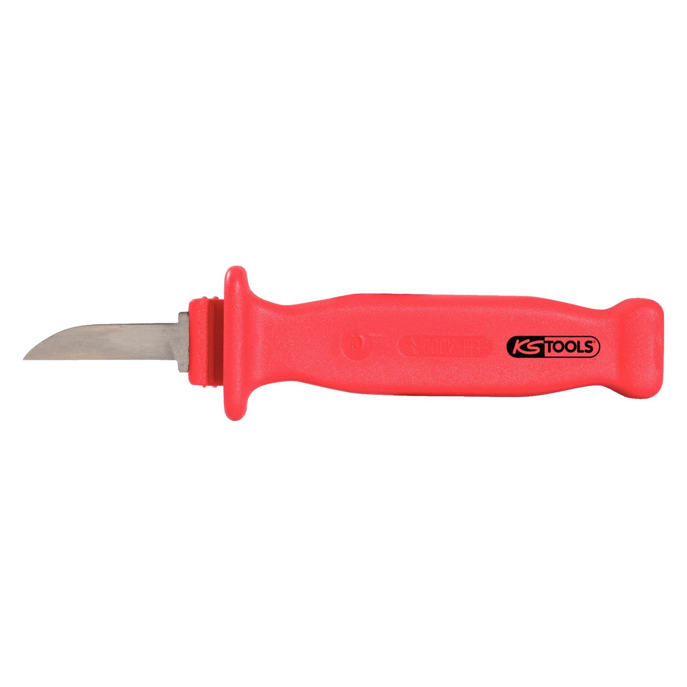 KS Tools Kabel-Abisoliermesser mit Schutzisolierung (5 cm) (117.1396)