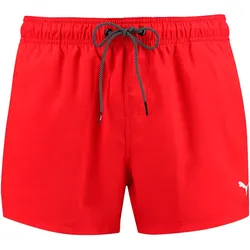 PUMA Swim Shorts Length Badeshorts Herren 02 - red L