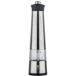 Masterpro - Elektrische Pfeffermühle Ø5,6x22cm aus Edelstahl FOODIES