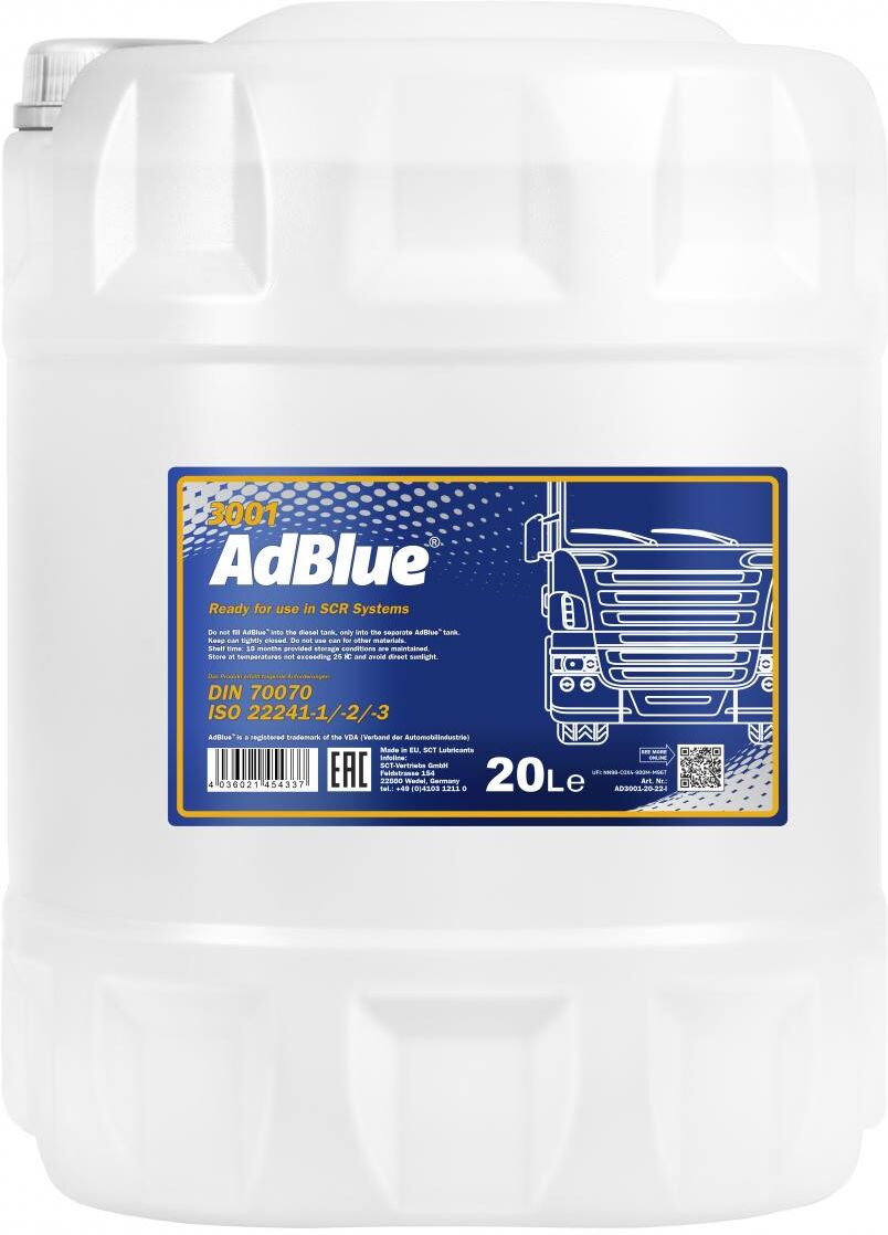 Sct - Mannol Harnstoff Adblue (20 L) Ad300120 20l