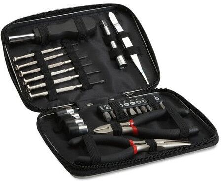 Boîte à outils publicitaire PAUL métal noir