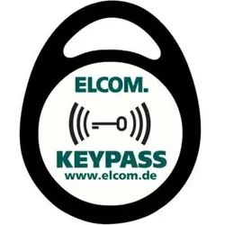 Elcom 1506221 KPA-010 Transponder Schlüsselanhänger 10 Stück schwarz