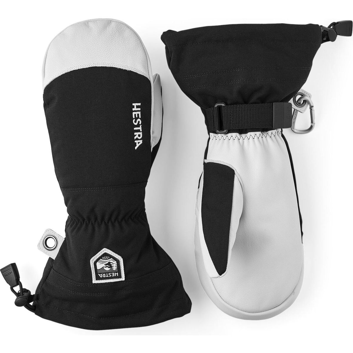 Hestra Army Leather Heli Ski - Mitt black (100) 12 30571-100-12