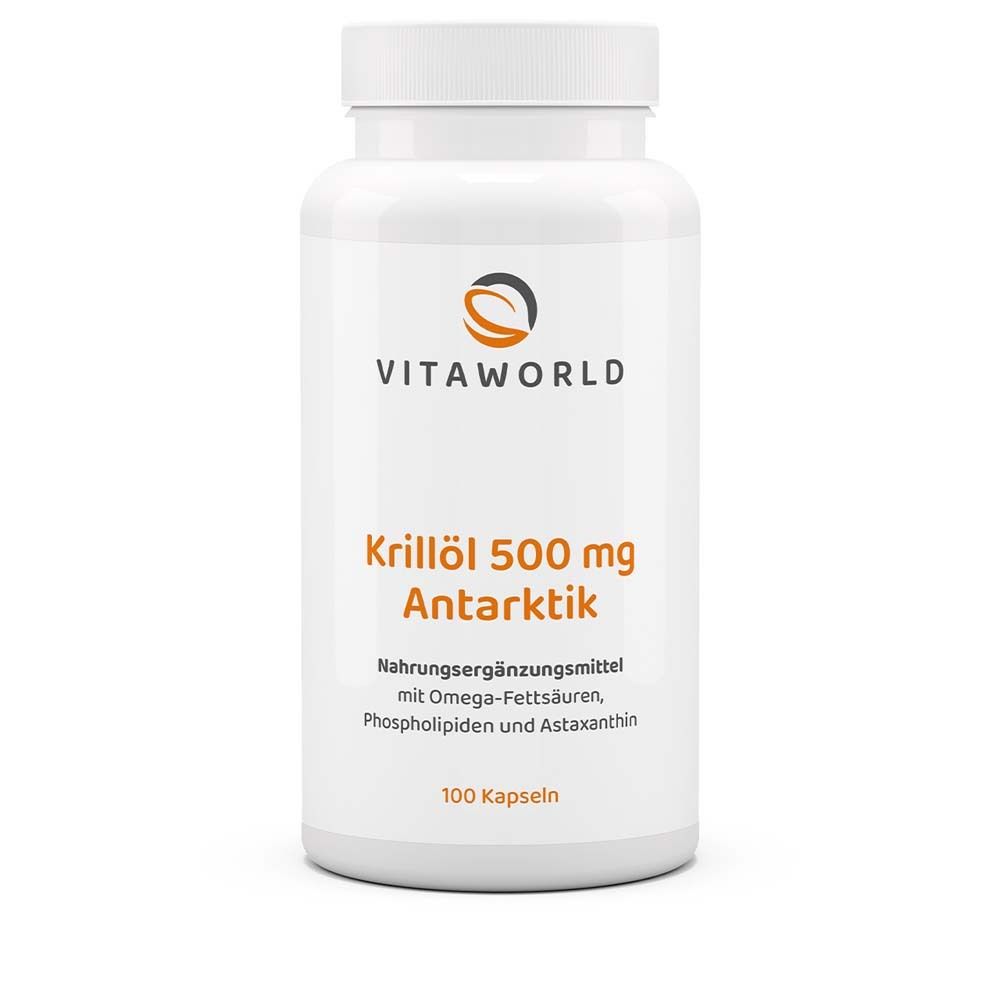 Krillöl 500 mg Antarktik Kapseln 100 St