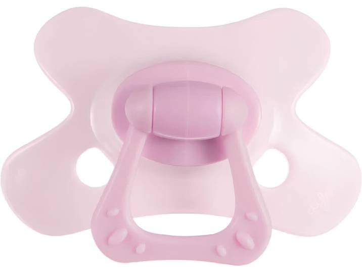 Difrax Fopspeen Natural 12+ mnd Rose