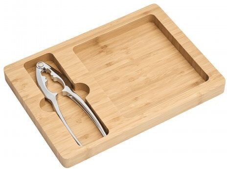 Affetta-formaggio KNACK bamboo 24x17x2cm manico ergonomico Personalizzate o neutre