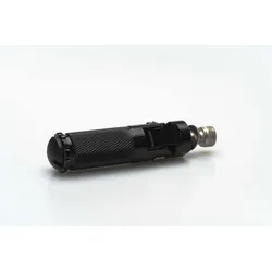 XPEAR Fußraste Klappbar Schwarz
