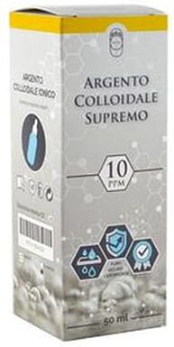 Punto Salute E Benessere Argento Colloidale Supremo 10ppm Certificato Con Contagocce50 Ml