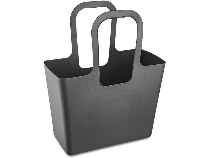 Einkaufstasche Koziol Grau Kunststoff B 44 H 54 cm - Einkaufstasche