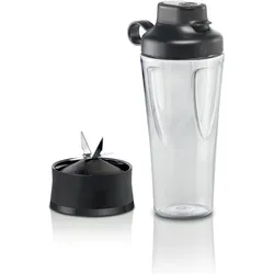 Bosch Hausgeräte To-go-Trinkflasche, Zubehör Mixen + Schneiden, Schwarz