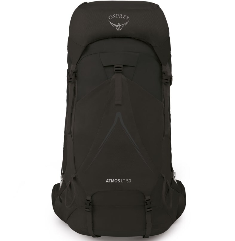 Osprey Atmos AG LT 50 Rucksack de Herren Wanderrucksack Schwarz S/M