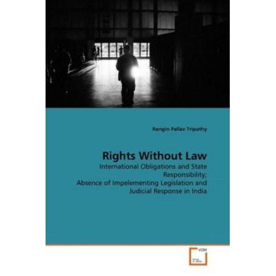 Tripathy, R: Rights Without Law, Taschenbuch von Rangin Pallav Tripathy, VDM, 978-3-639-30723-8