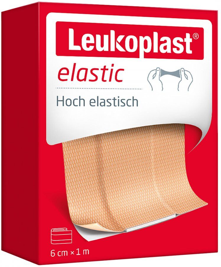 Leukoplast Elastic Pflaster 6 cmx1 m