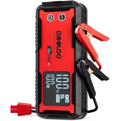 Gooloo, Starthilfe, GT6000 Jump-Starter (6000 A, 27000 mAh)