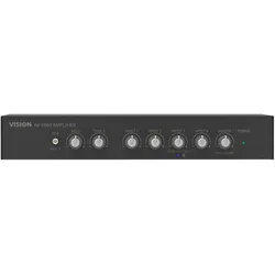 Vision 0w Mixer Amplifier - 4 inputs, Stereoverstärker, Schwarz