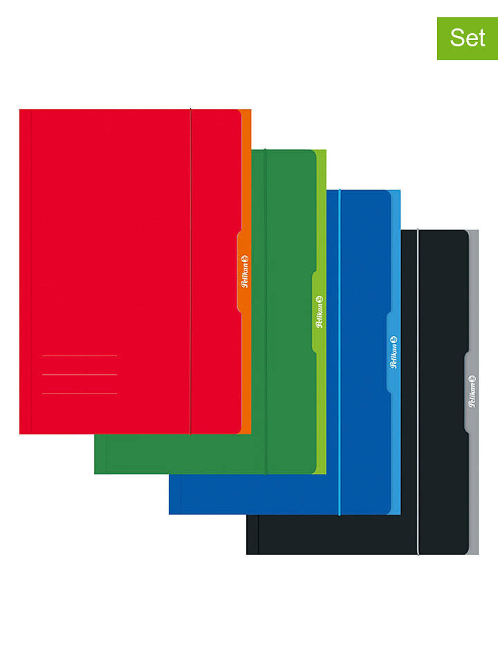 Pelikan 5er-Set: Sammelmappen - DIN A4 (Überraschungsprodukt) - onesize
