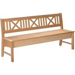 SITZBANK Deborah 166 x 52 x 87 Massivholz Buche lackiert