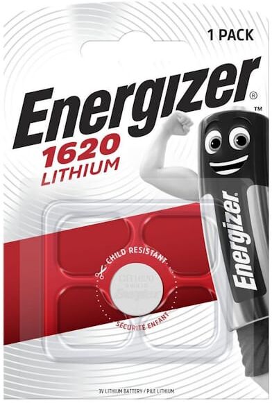 Batteri Energizer Lithium CR1620 10st