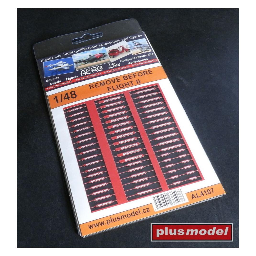Plus Model Remove Before flight II (AL4107)