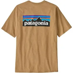 Patagonia M's P-6 Logo Responsibili Herren T-Shirt talon gold S