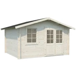 Palmako Gartenhaus Klara 10,4 m2 - 28 mm naturbelassen
