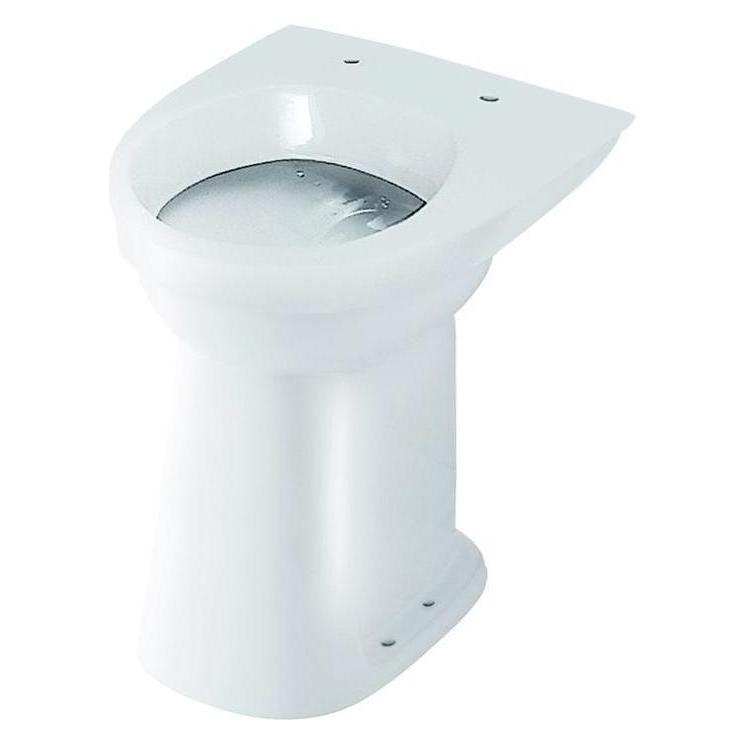 Geberit Care-Stand-Flachspül-WC PARIS +10cm, Abgang waagerecht weiss (004020000)