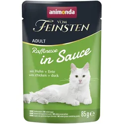 Animonda Raffinesse in Sauce Adult mit Huhn + Ente | 24x 85 g