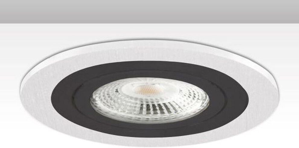 Isoled Einbaurahmen Kombi Für Gu10/mr16, Weiß + Schwarz