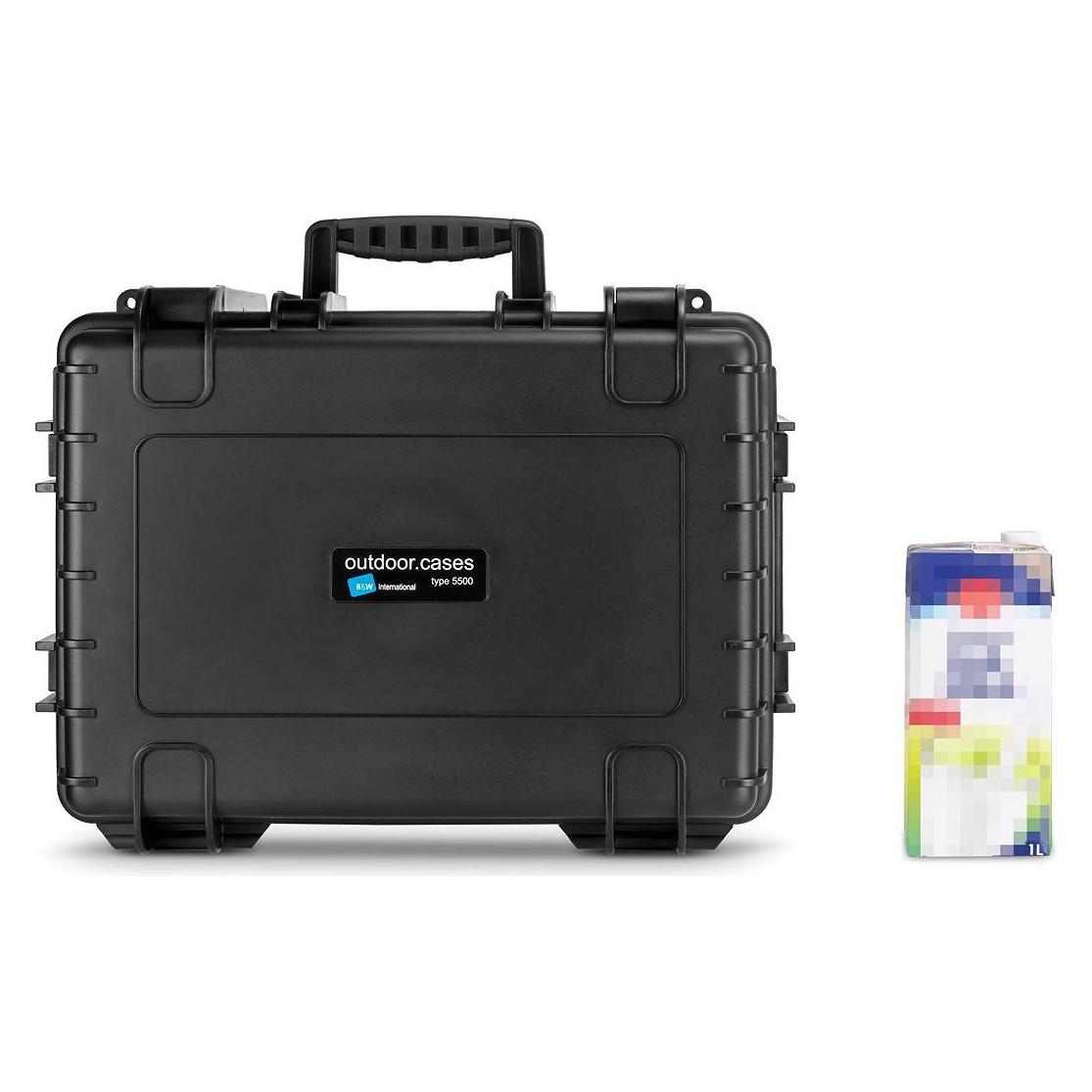B+W Koffer Typ 5500 RPD Schwarz (Fotokoffer, 37.90 l) (5500/B/RPD)
