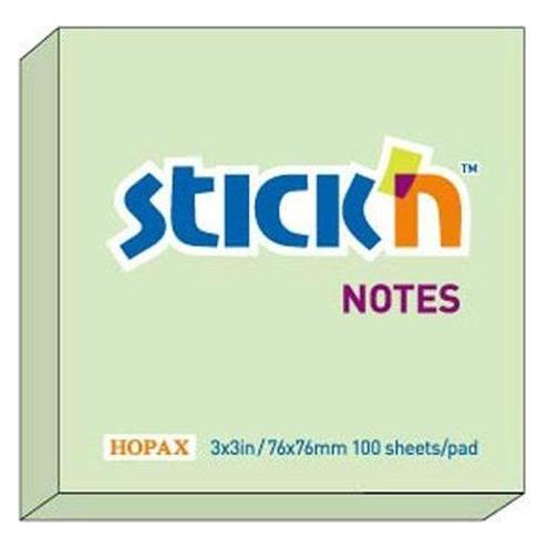 Stickman Selbstklebendes Notizbuch in Pastellgrün (41371197)