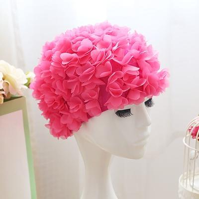 Schwimmkappen für Erwachsene Lycra Atmungsaktivität Weich Komfortabel Schwimmen Wassersport