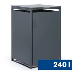 Mülltonnenüberdachung für 240-l-Behälter, 1160 x 695 x 800 mm
