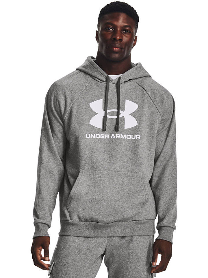 Under Armour Hoodie "Rival" in Grau - M