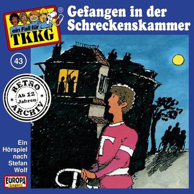 TKKG - Folge 43: Gefangen in der Schreckenskammer - Stefan Wolf,H.G. Francis, Audio, 4064066623395