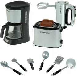 Electrolux Spielzeug Küchenset, Kaffeemaschine, Toaster, Handmixer, Spiel Untensilien, ETY08