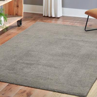 Andiamo "San Paolo" rechteckig 27 mm Höhe Uni Farben, weiche Qualität, ideal im Wohnzimmer & Schlafzimmer