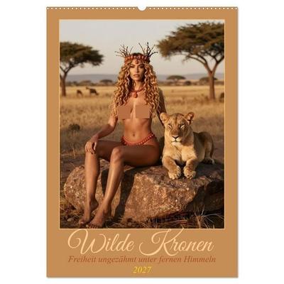 Wilde Kronen (Wandkalender 2027 DIN A2 hoch), CALVENDO Monatskalender