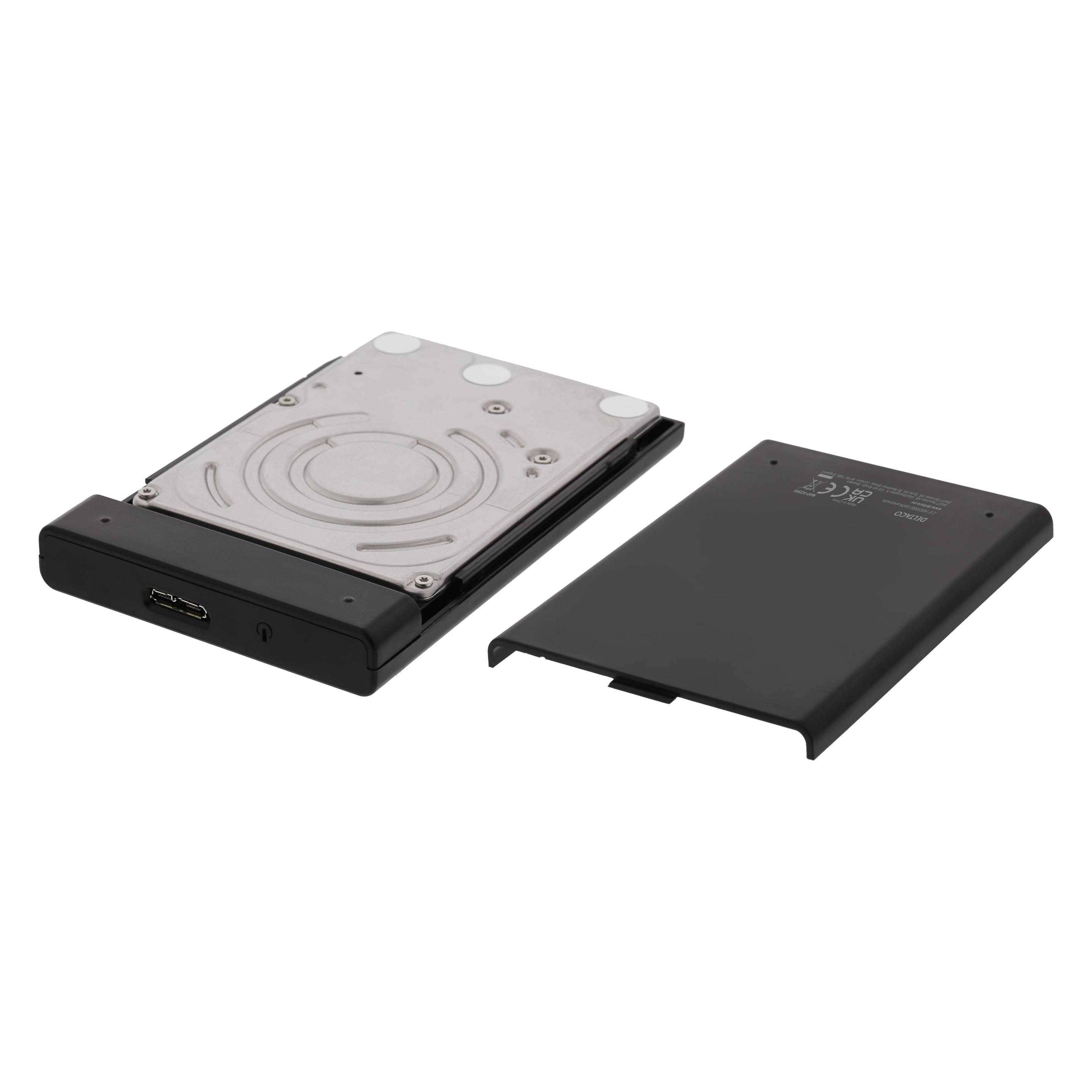 Deltaco external hard drive enclosure, 2.5 "SATA HDD (2.5") (MAP-K2568)