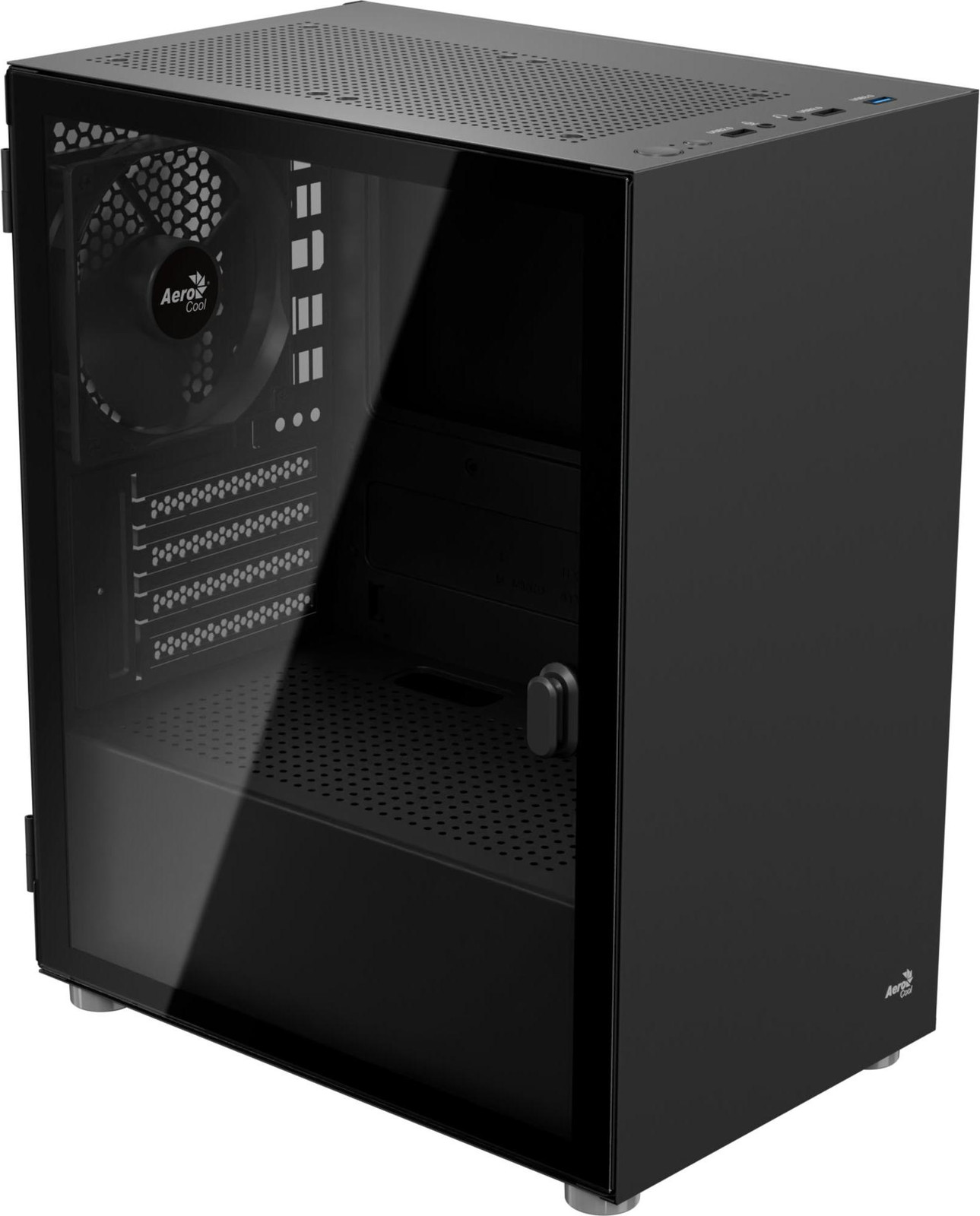 Aerocool AeroCool Geh Mini CS-111 v1 MicroATX/MiniITX behuizing - Zwart