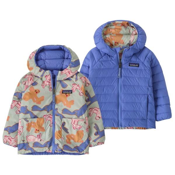Patagonia - Baby Reversible Down Sweater Hoody - Daunenjacke Gr 2 Years blau