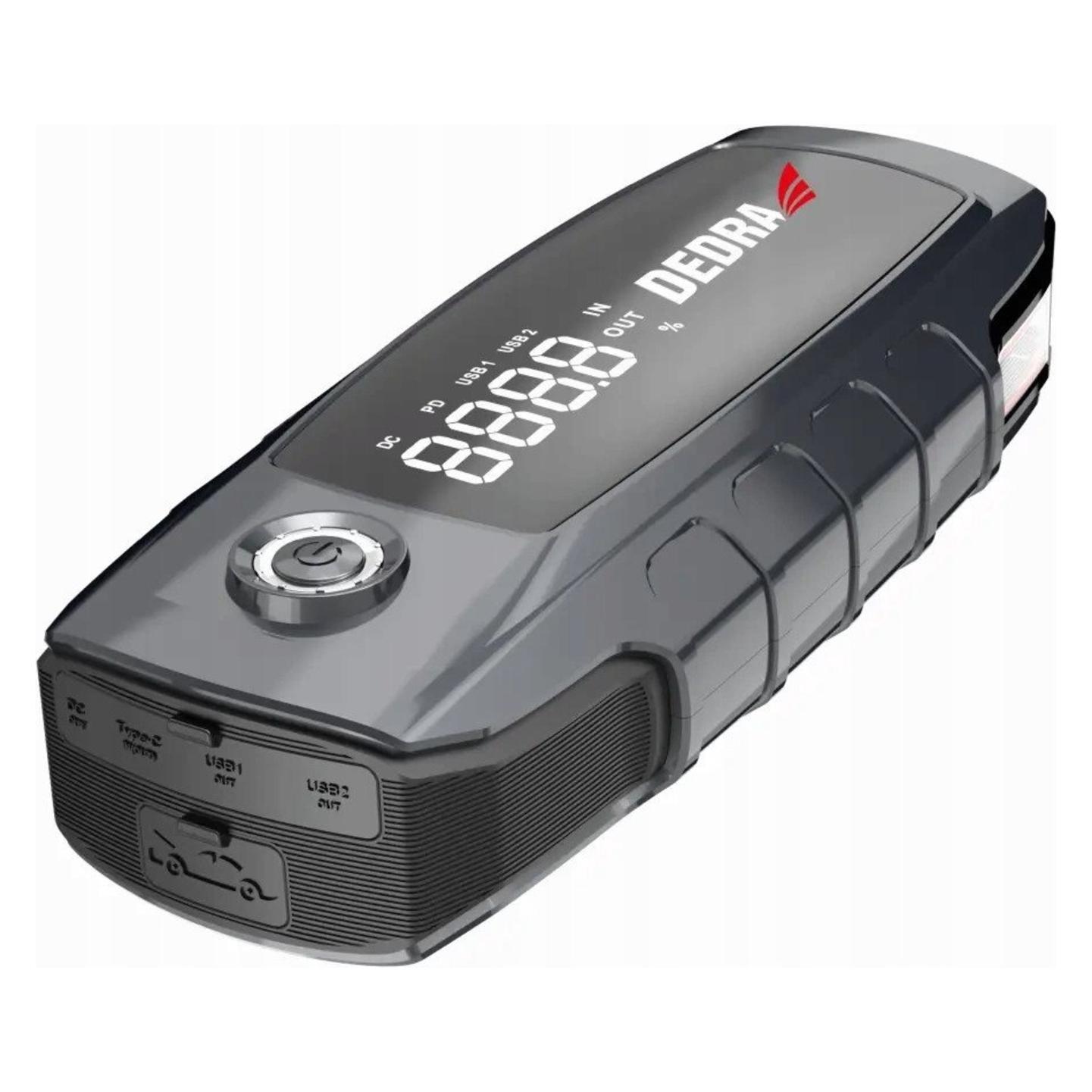 Dedra Urzadzenie Rozruchowe Powerbank 16000 Mah LCD (1600 A, 16000 mAh) (DEPP1600)