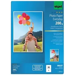 Inkjet Everyday Fotopapier A4 200g hochglänzend 50 Blatt